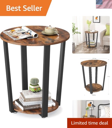 Industrial chic round side - chic,