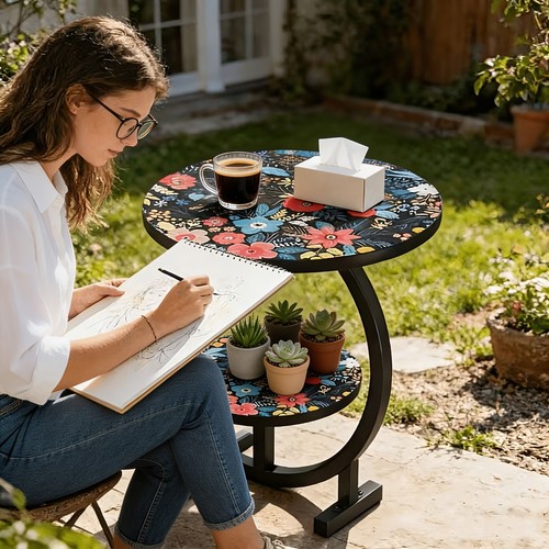 Tier end side table - 1/2,