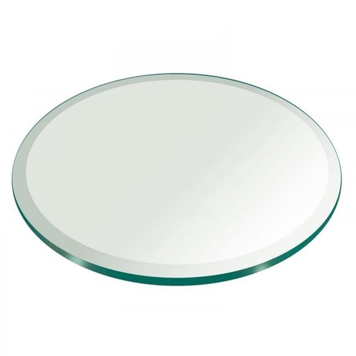 Clear inch thick round - 1/2",