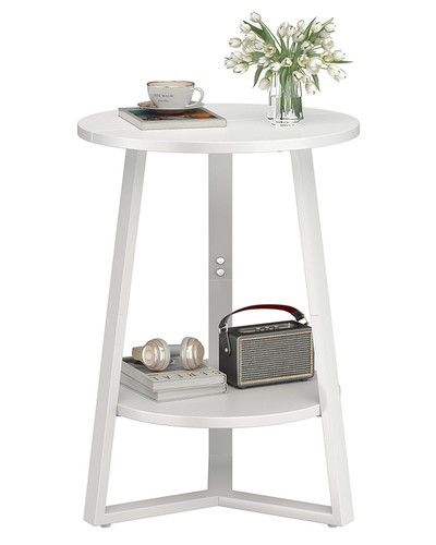 Small round end table tier - end,