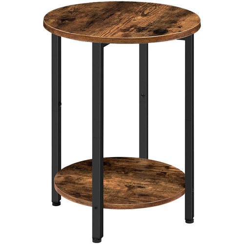 Round side table tier - side,