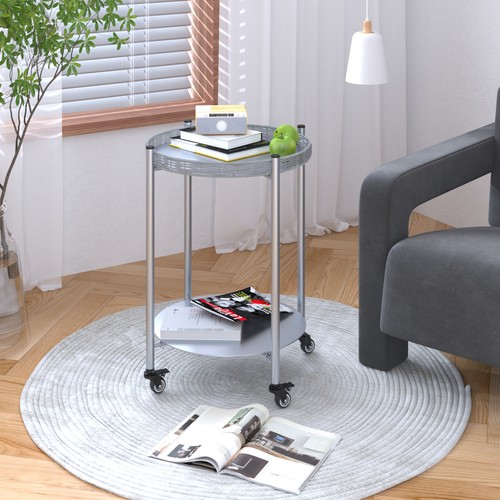 Round tier metal - side, table